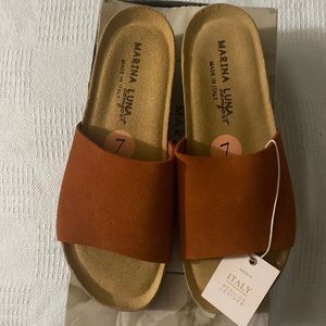 Sandals genuine leather made in Italy